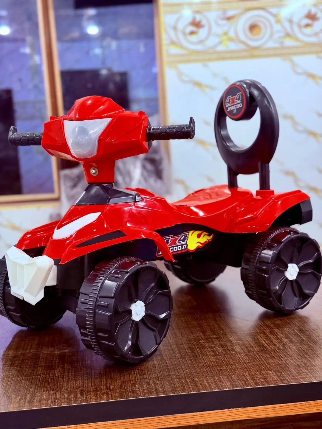 4-Wheel baby push Bike Rider New Model
