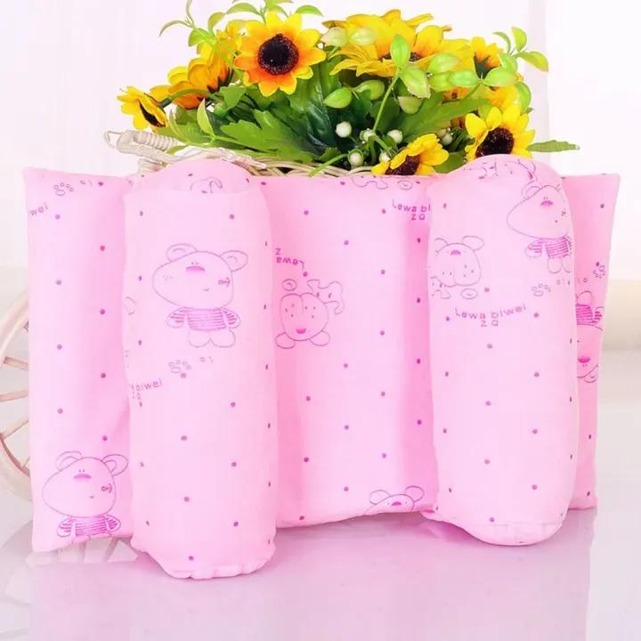Baby Neck Pillow Cotton Bear Print Multicolor 27×17cm