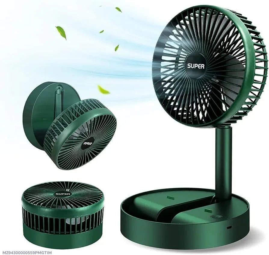 Rechargeable Foldable Fan for Home Office