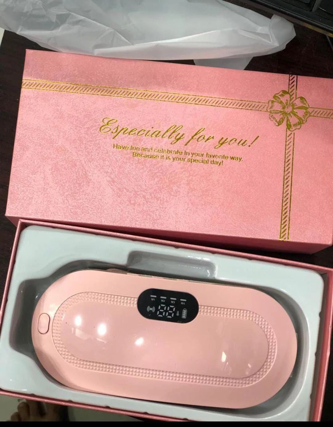Pink Digital Temperature Moisturizer For Woman
