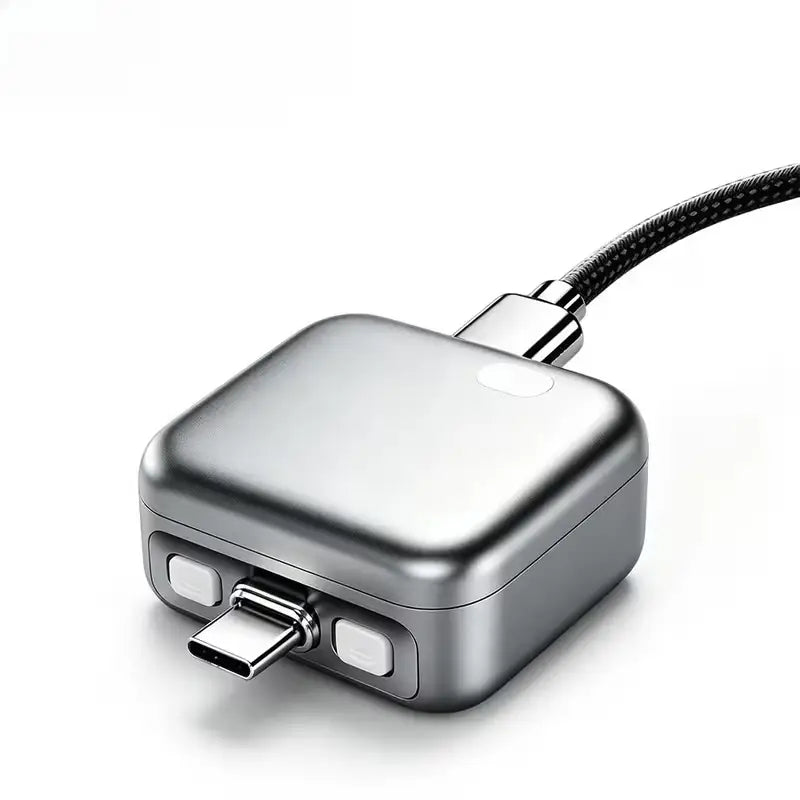 Smart Full Charge Self-Cut Type C- Adapter, Universal Auto Disconnect For Night Charging over Charge Prevention Separater