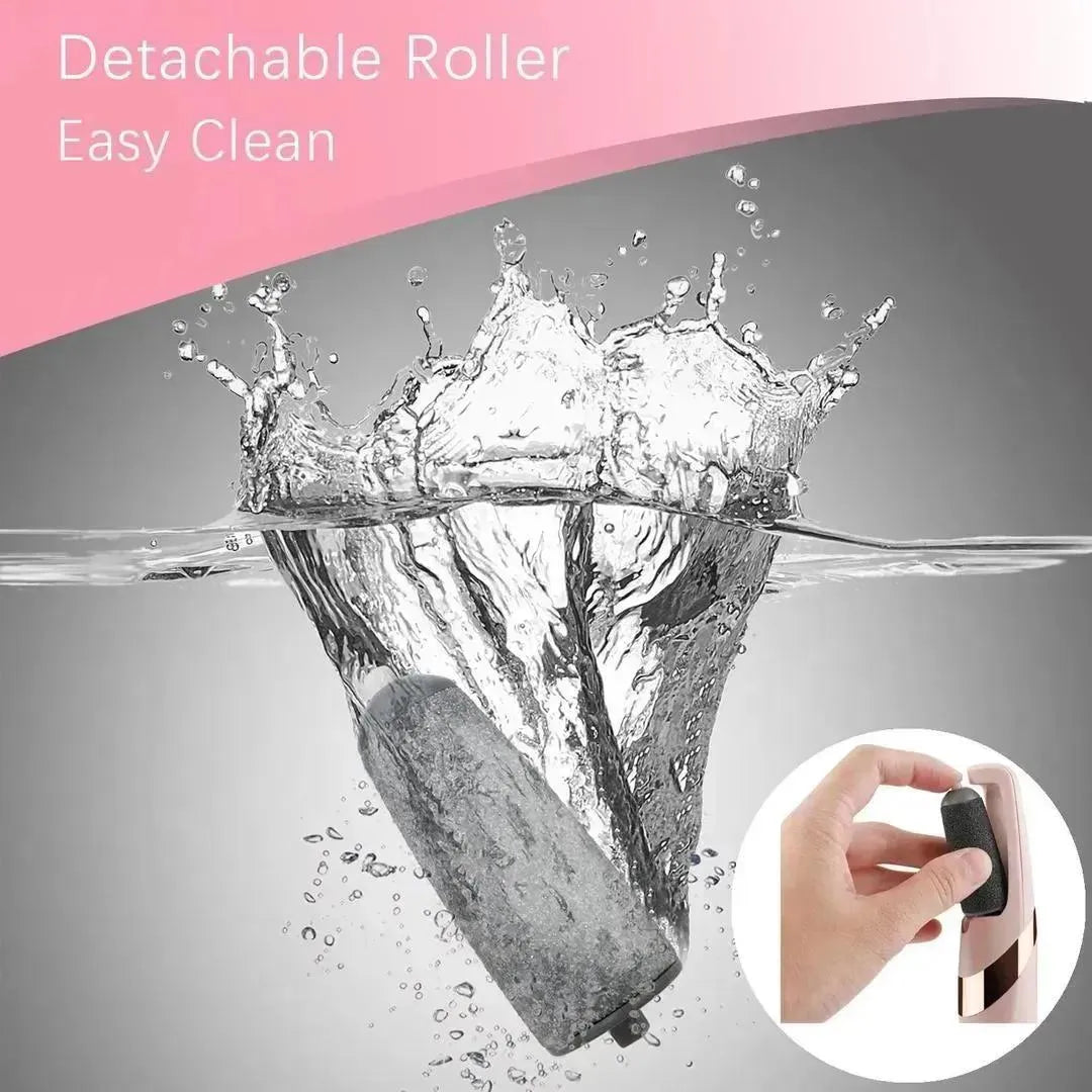 Rechargeable Foot pedicure Machine with coarse Exfoliating Surface