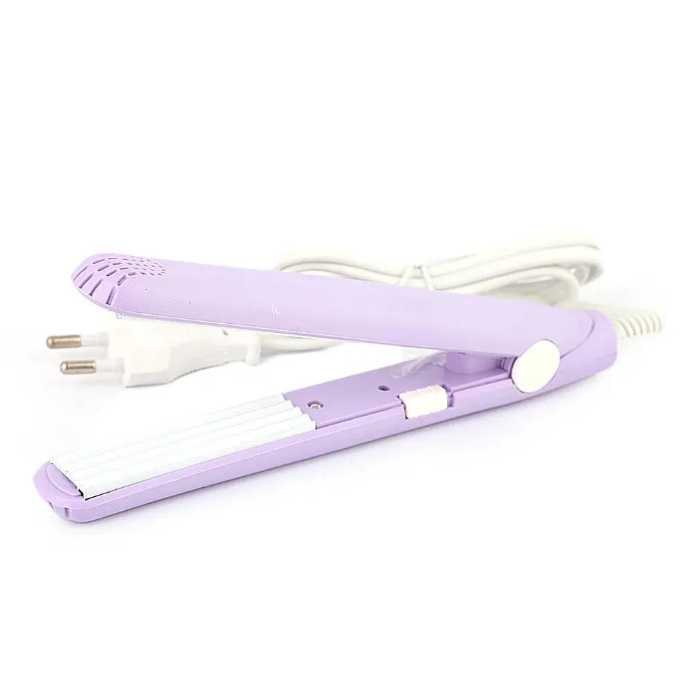 Pink Mini Hair crimper for Crimped Hair Travel