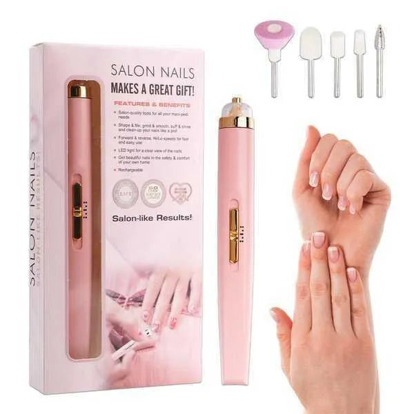 Nail clipper & Kit for Home Use With Buffers and Polisher
