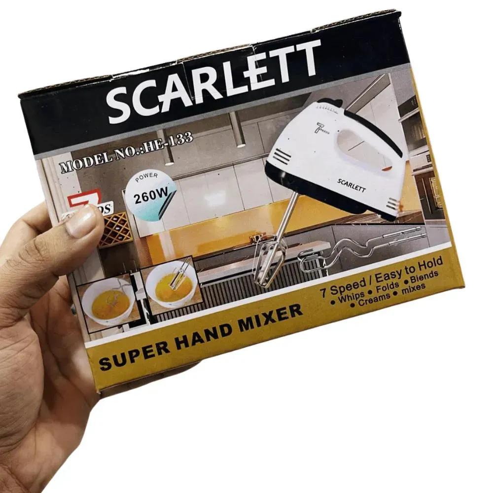 Electric Egg Beater 7 Speed 180W White