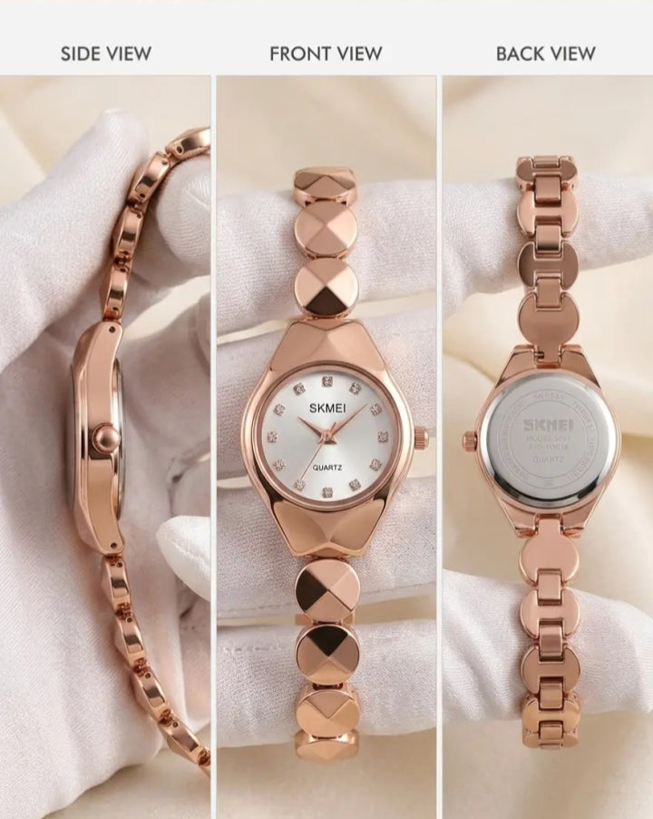Girl's Fashion Forward Design Luxury Brand watch