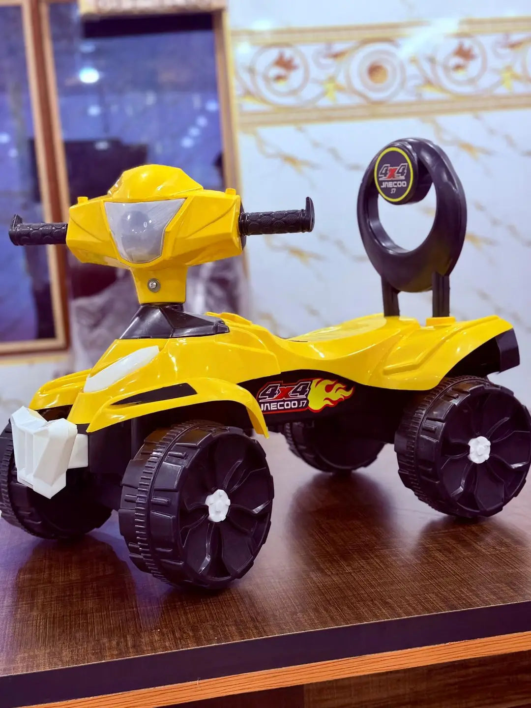 4-Wheel baby push Bike Rider New Model