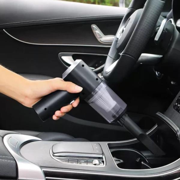 Portable 3-in-1 Car vacuum Cleaner Black ABS