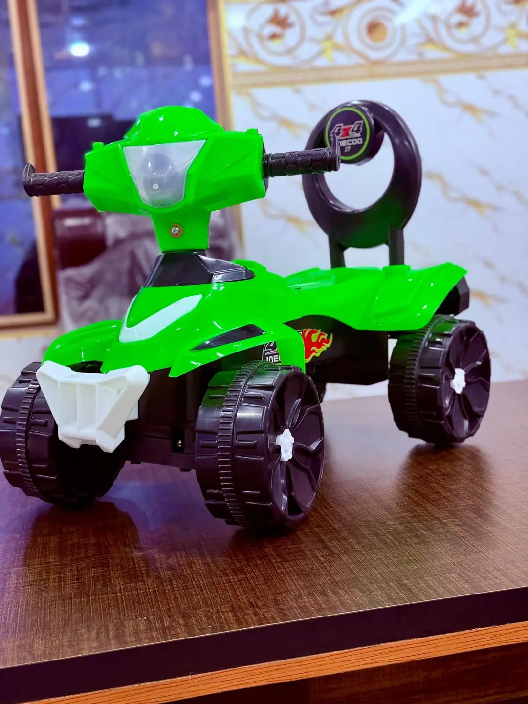 4-Wheel baby push Bike Rider New Model