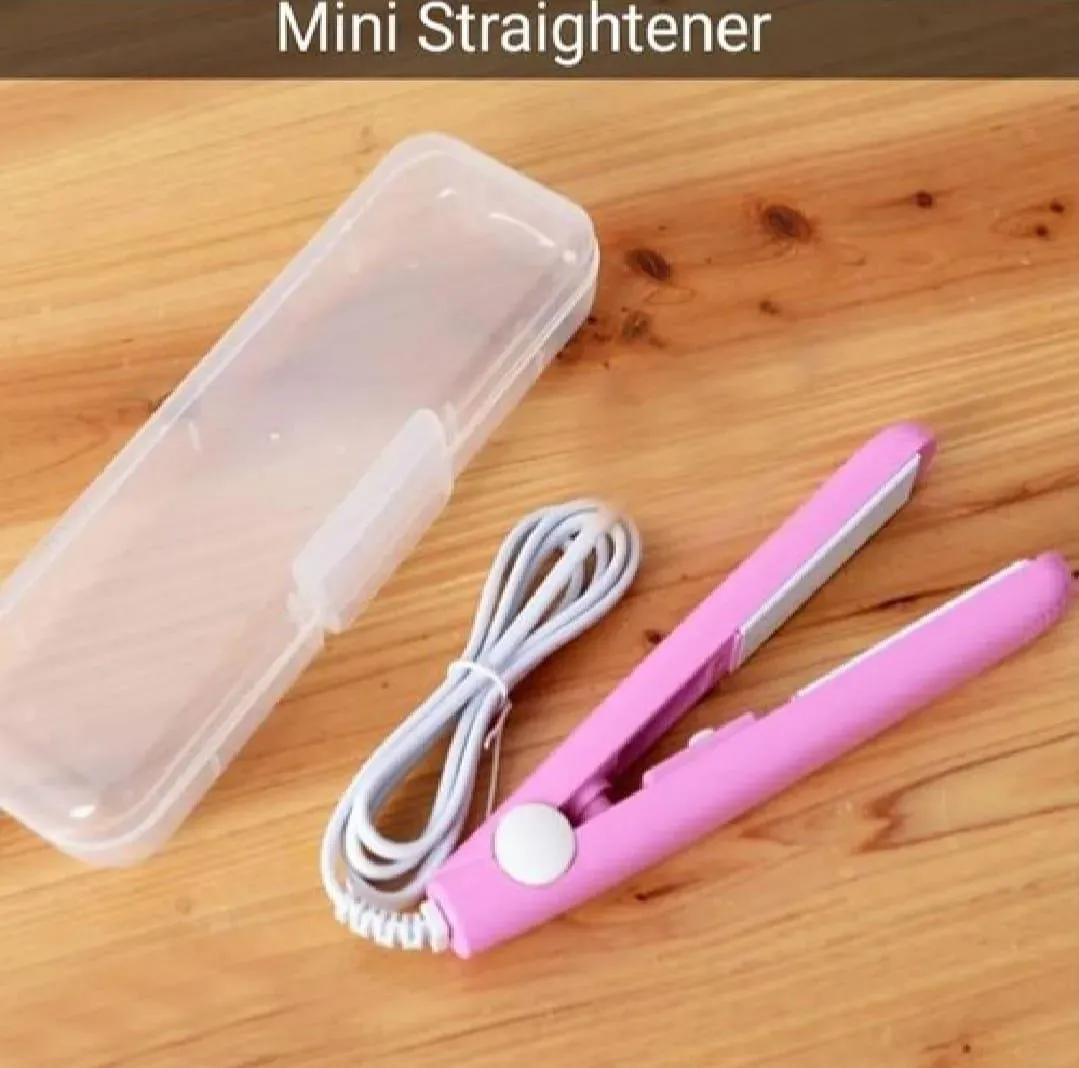 Mini Hair Straightener pink blue Fast Drying