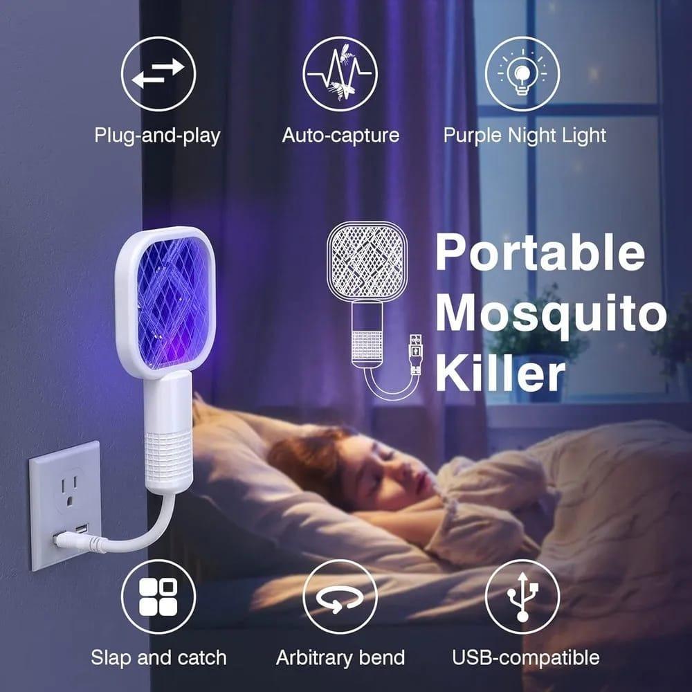 Portable Mosquito Killer With USB charge & Night light
