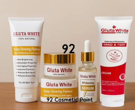 Gluta White 4-in-1 Skin Care bundle For Glowing Skin