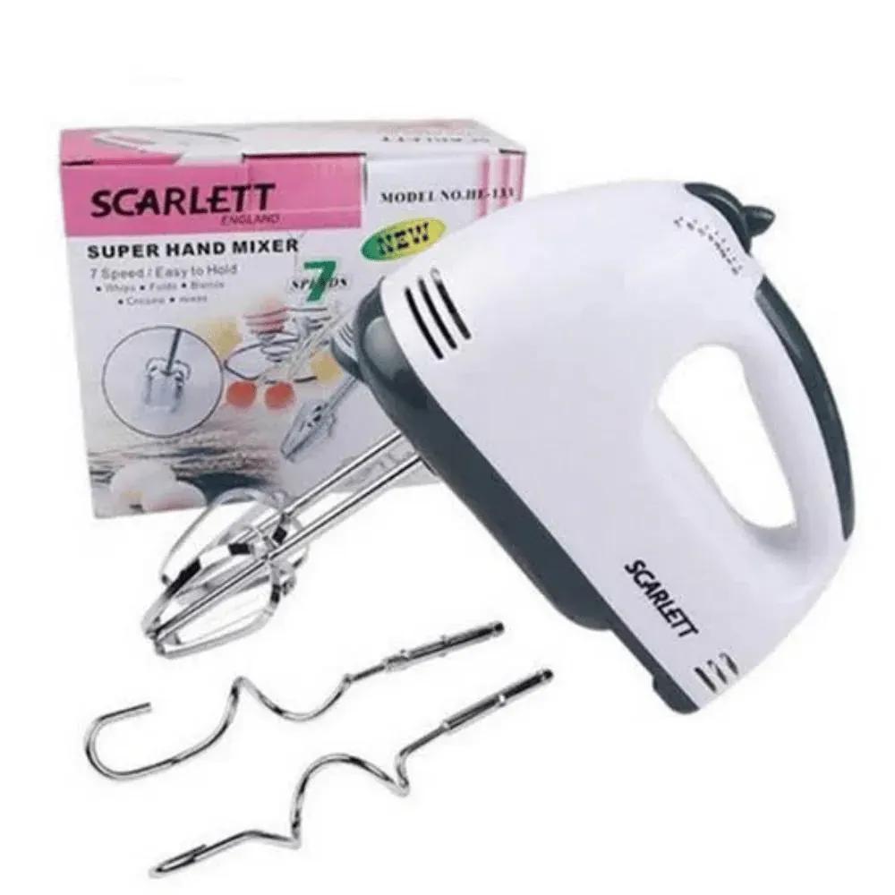 Electric Egg Beater 7 Speed 180W White