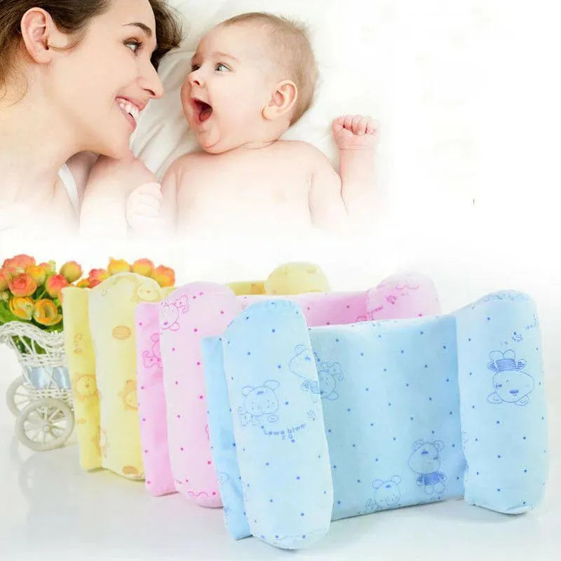 Baby Neck Pillow Cotton Bear Print Multicolor 27×17cm