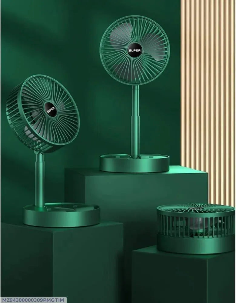 Rechargeable Foldable Fan for Home Office