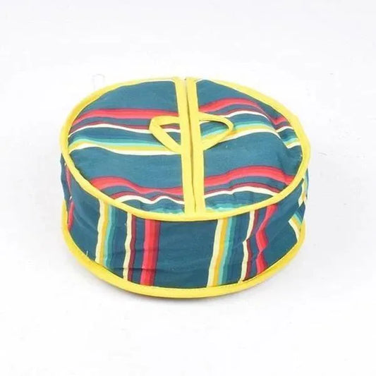 Cotton Zipper Roti Cover 25×25cm Multicolor