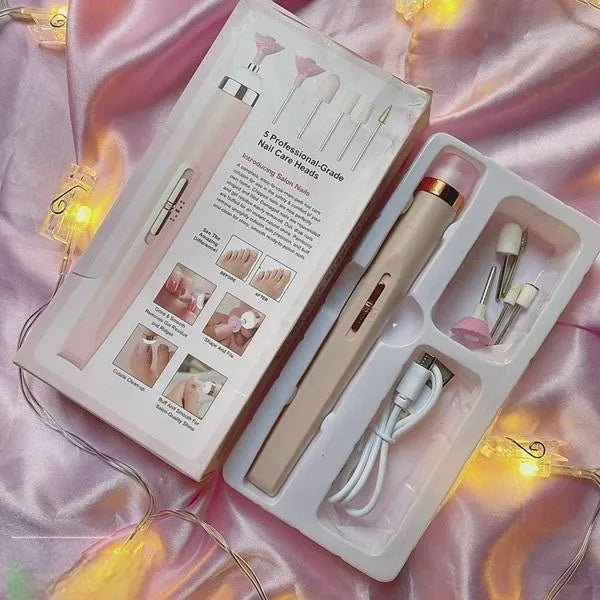 Nail clipper & Kit for Home Use With Buffers and Polisher