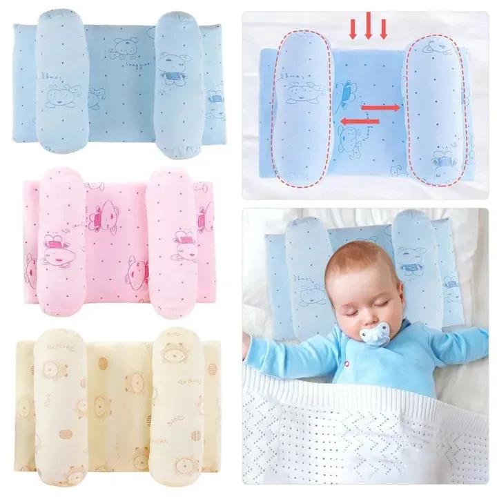 Baby Neck Pillow Cotton Bear Print Multicolor 27×17cm