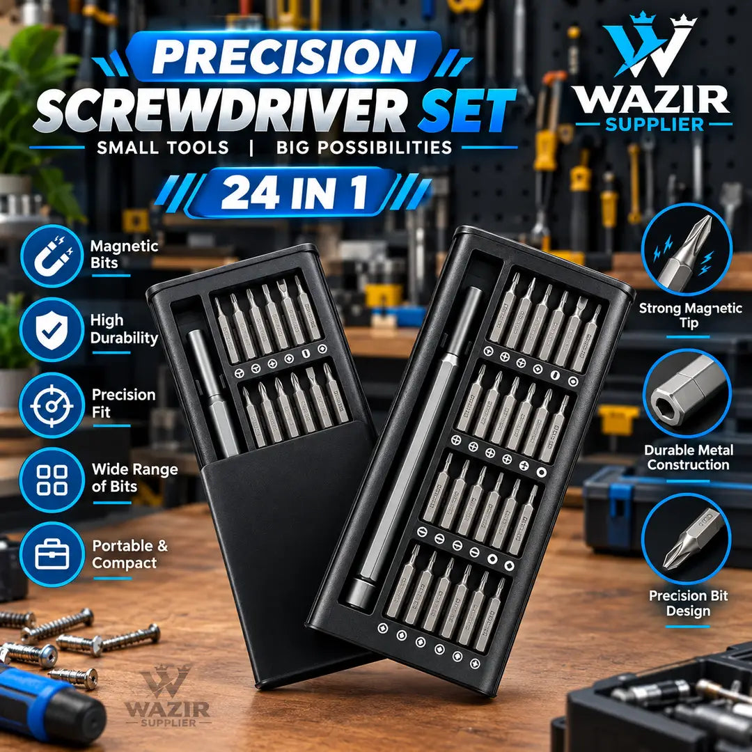 24 in 1 magnetic precision screwdriver set