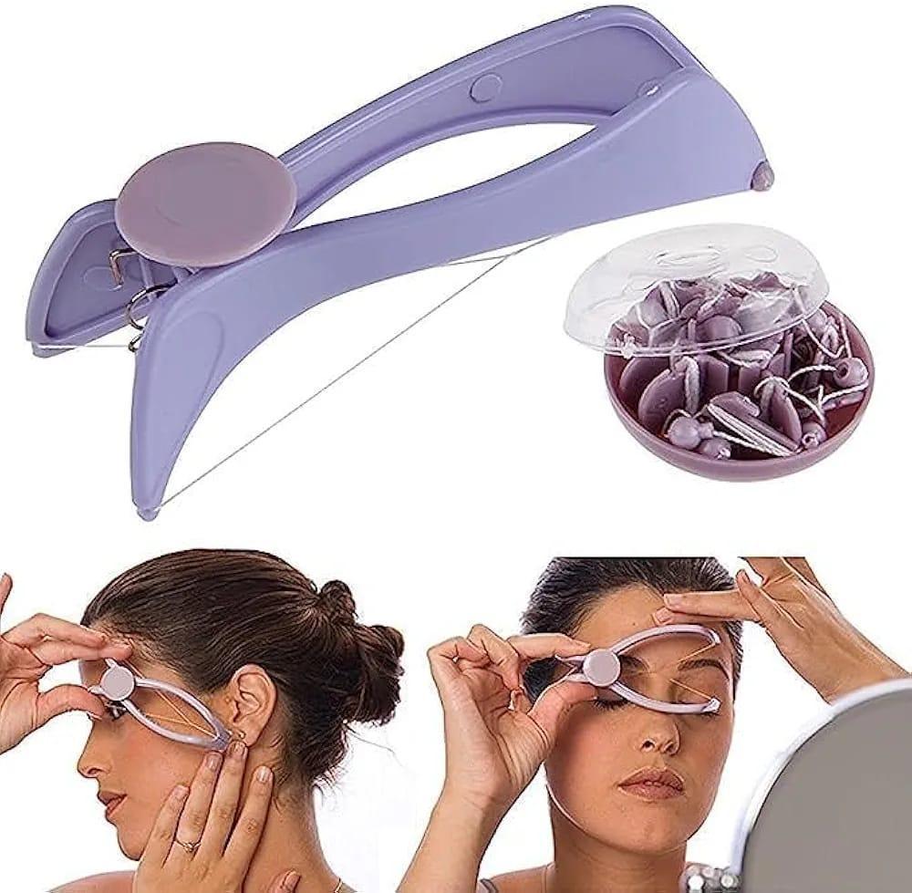 Slique Throady Kit ABS plastic Hair removal for sensitive skin